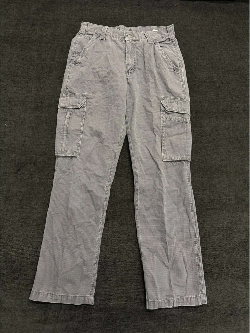 Gray Cargo Pants Size 32x32